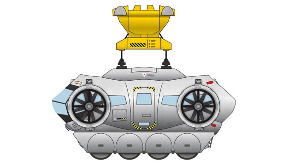 Emergency Life Pod Evacuation Station