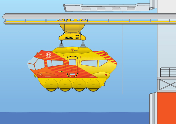 Emergency Life Pod Evacuation Station