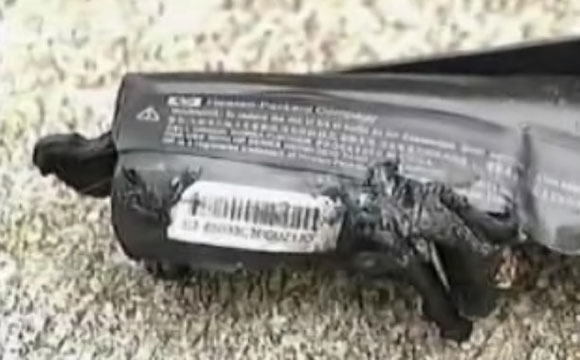 exploded mobile phone